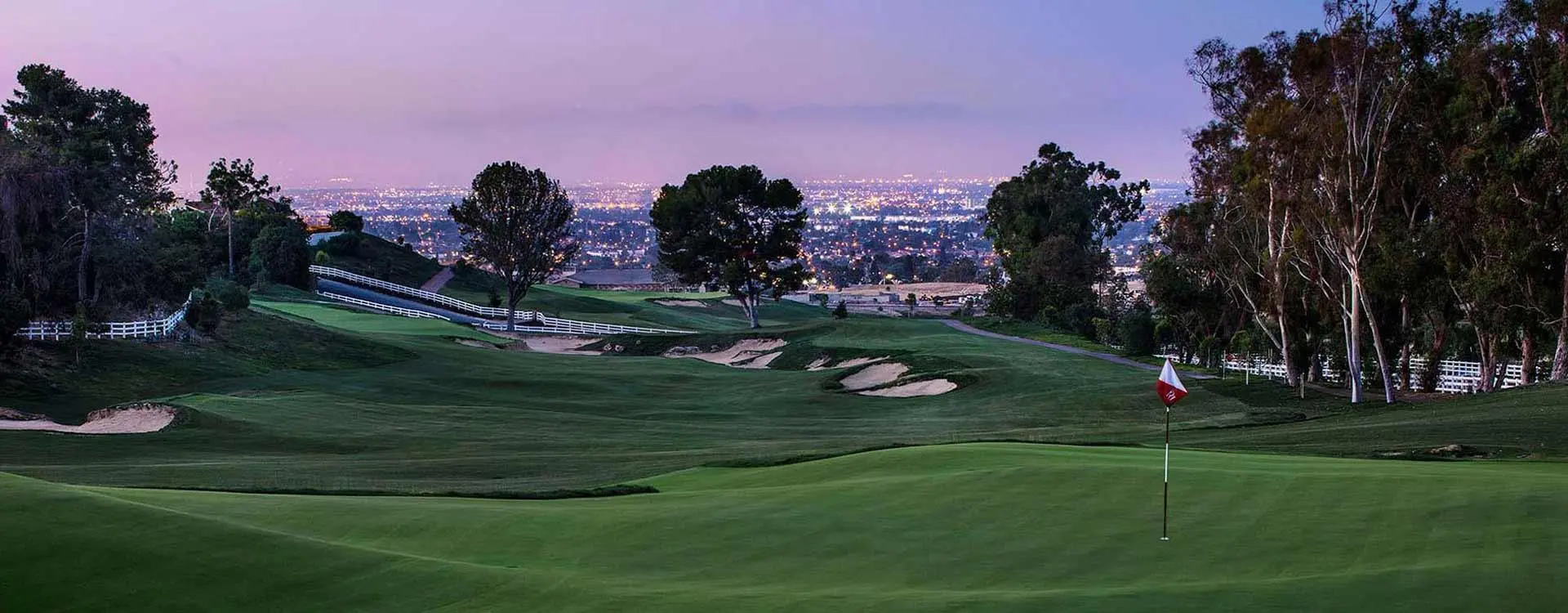 Evening View of Rolling Hills Country Club Golf Course